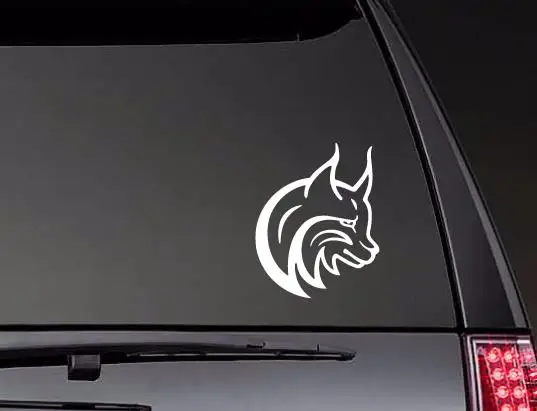 Purring Lynx Виниловая наклейка для автомобиля зеркало заднего вида Автомобильные