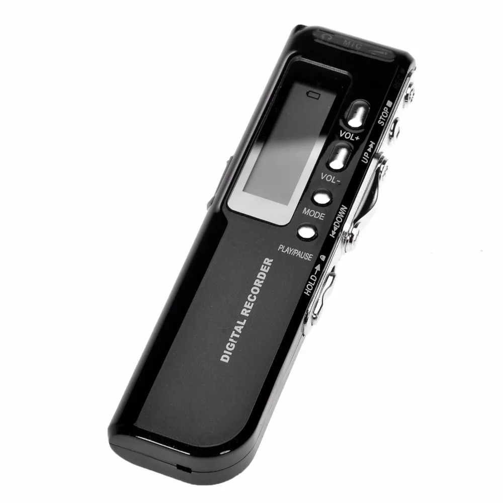 Бренд продаж N10 8GB Цифровой диктофон Диктофон MP3-плеер USB Flash поддерживает MP3 WMA ASF и WAV музыкальные форматы