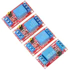 1-канальный релейный модуль постоянного тока 5 В, 9 В, 12 В, 24 В с защитной платой оптрона, высокоуровневый и низкоуровневый триггерный модуль питания для Arduino