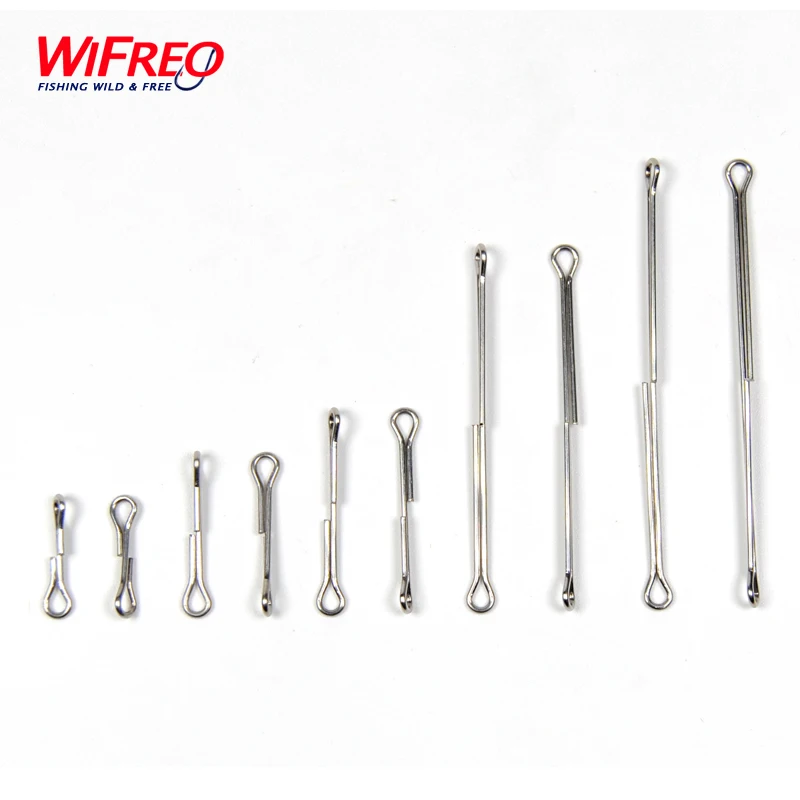 [20 шт.] нержавеющие шарнирные хвостовики для подвязки мушек швабры приманки 10 мм 15