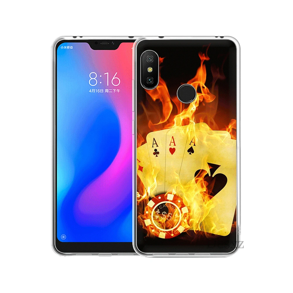 Case Cover For Xiaomi Redmi 3 3S 4 4A 4X 5 5A Plus 6 6A S2 7 Go Pro Prime Poker hard PC cases | Мобильные телефоны и