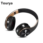 Tourya беспроводные наушники Bluetooth складные наушники музыкальные стерео наушники с микрофоном для ПК мобильный телефон Mp3