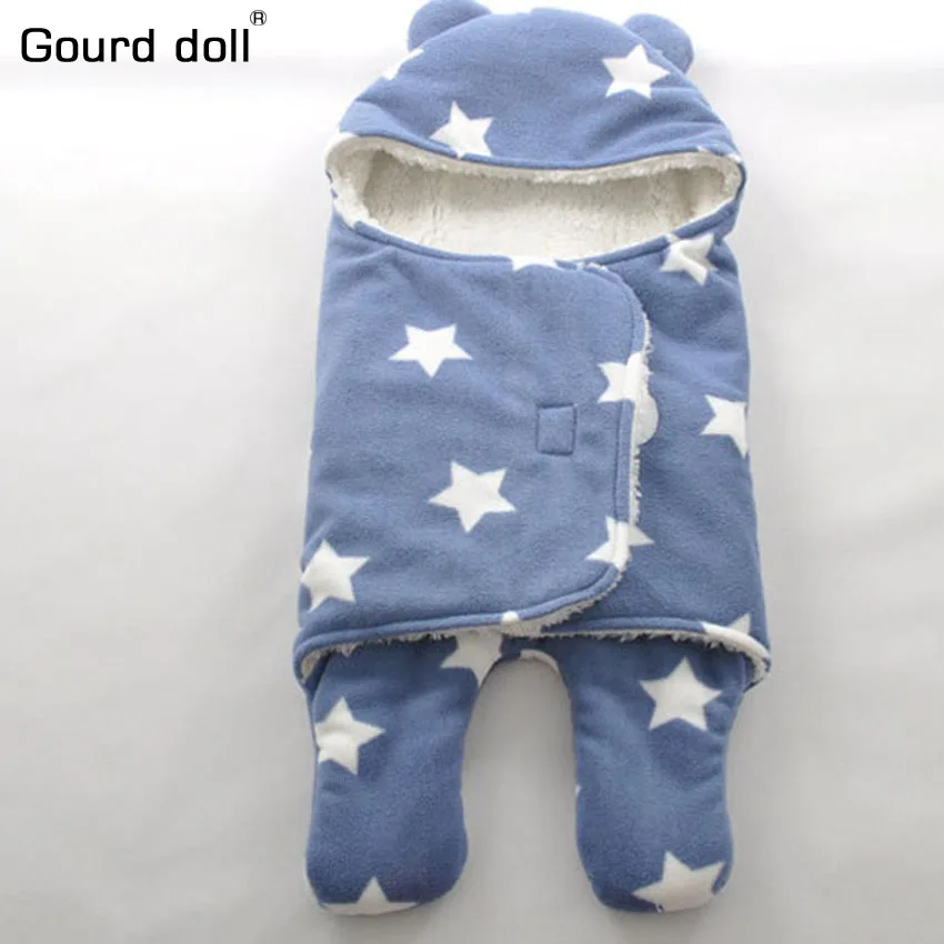 0-12 м новые детские спальные мешки в качестве конверта для новорожденных зимние