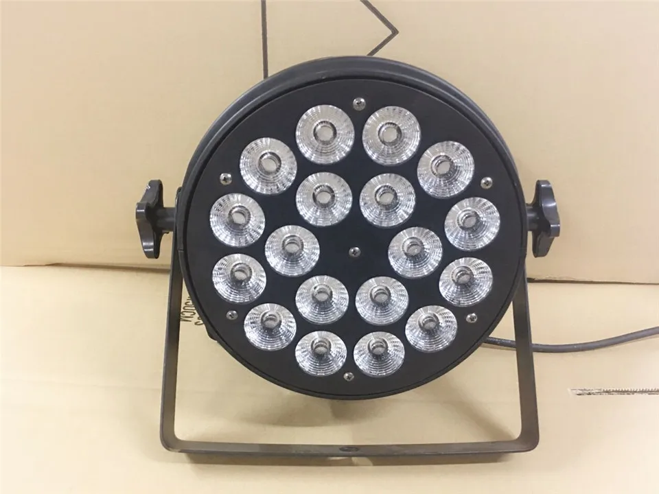 10 шт. DJ Par Lattine прожектор с мультичипом RGBWA УФ 6IN1 18X18 W светодиодный Valutazione