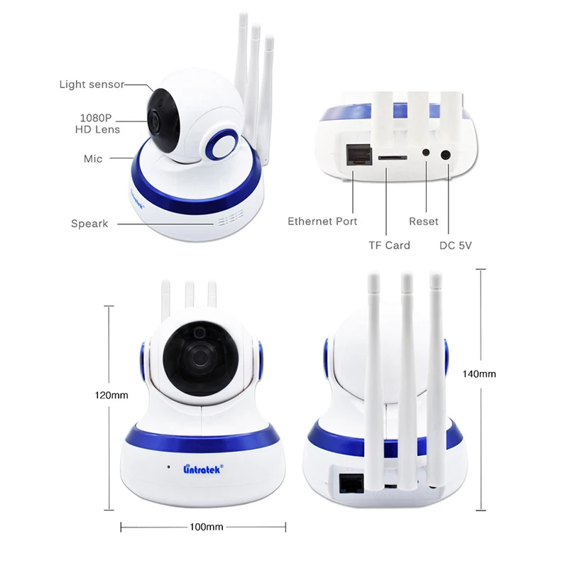 Ip-камера наблюдения wifi 1080P HD Беспроводная Wi-Fi Домашняя безопасность Мини CCTV