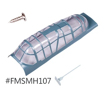 Модель FMS согревающая часть навеса или кабины для 1400 мм Stuka FMS029 | Игрушки и хобби