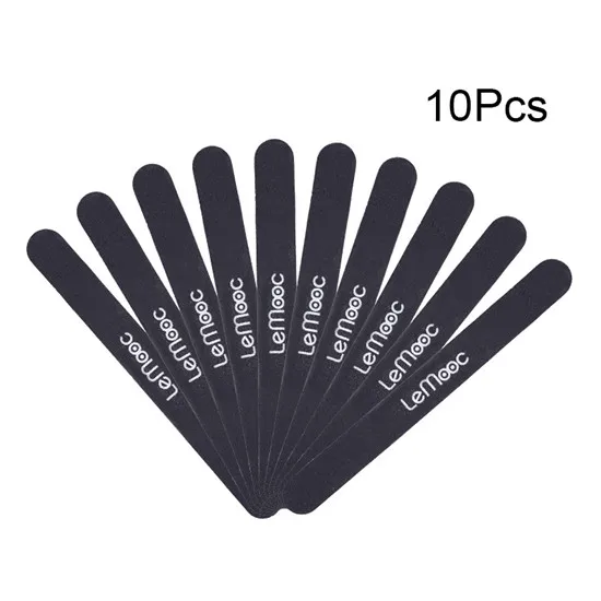 10 PCS LEMOOC 1 шт./10 шт. шлифовальный инструмент для шлифования ногтей художественный разделитель для маникюра Полирующий гвоздь инструменты DIY дизайн - Цвет: 10 PCS