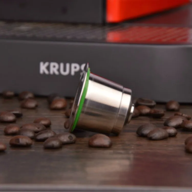 Магазин при фабрике DIY нержавеющая сталь металл Nespresso машина Совместимость капсулы многоразового использования