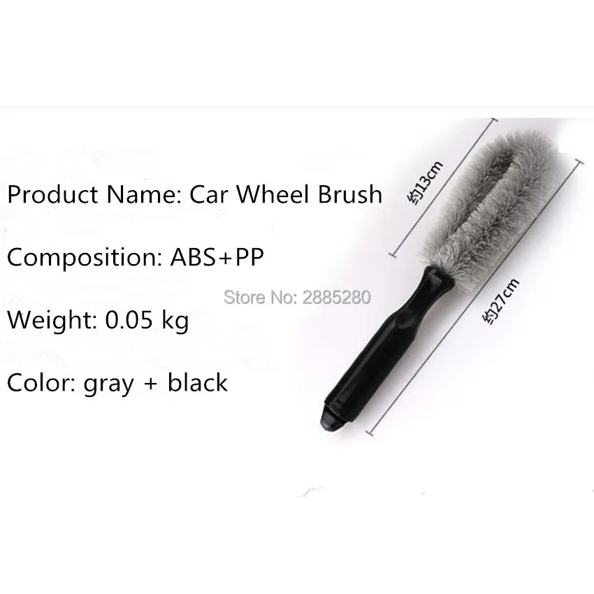 

Car Tyre Cleaning Brush Scrub Wheel Hub Brush for mercedes renault toyota golf 4 seat leon mazda 3 opel passat b5 bmw f30 E46