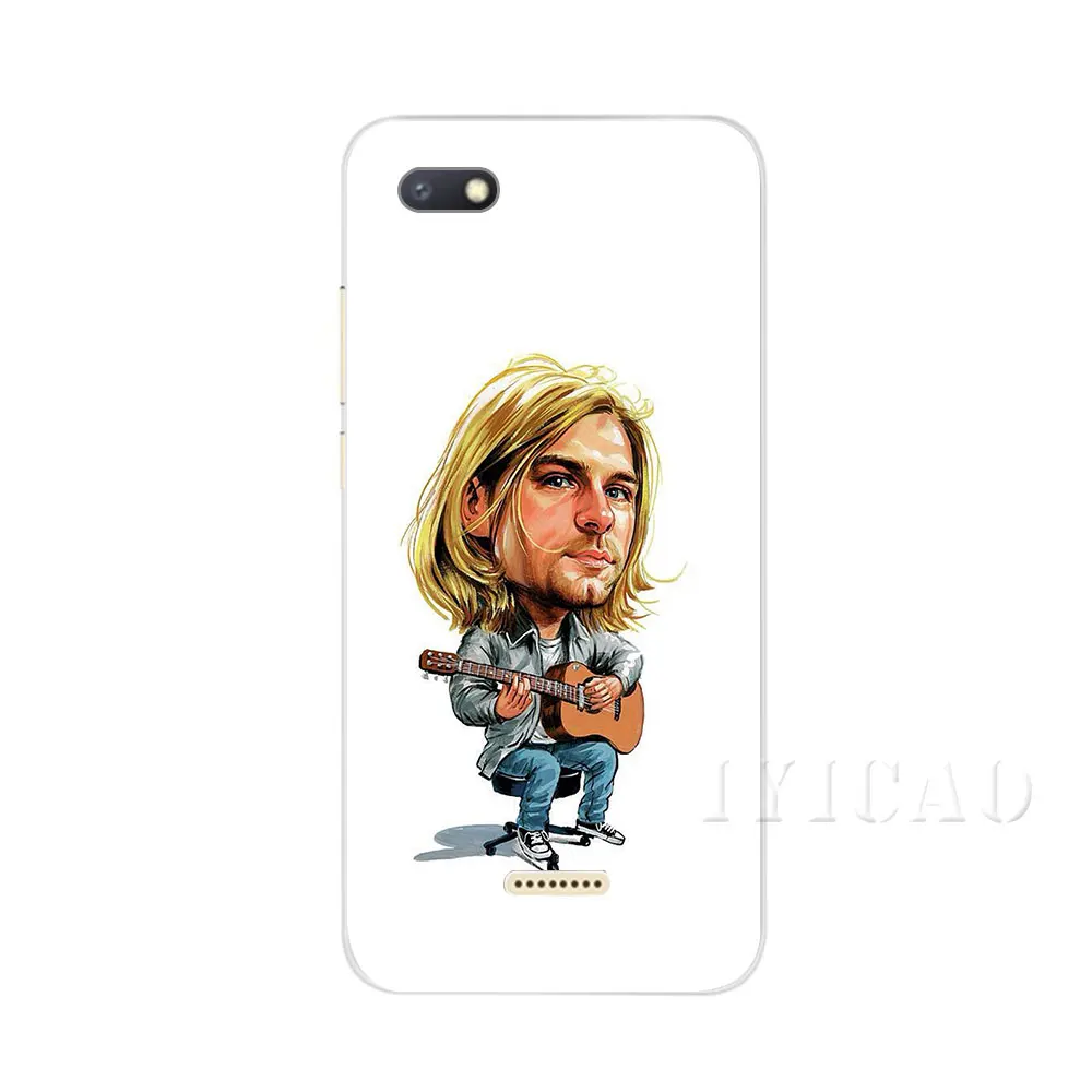 IYICAO Nirvana Kurt Cobain жесткий чехол для Xiaomi Redmi Note 3 4 5 6 7 Pro 5A Prime | Мобильные телефоны и