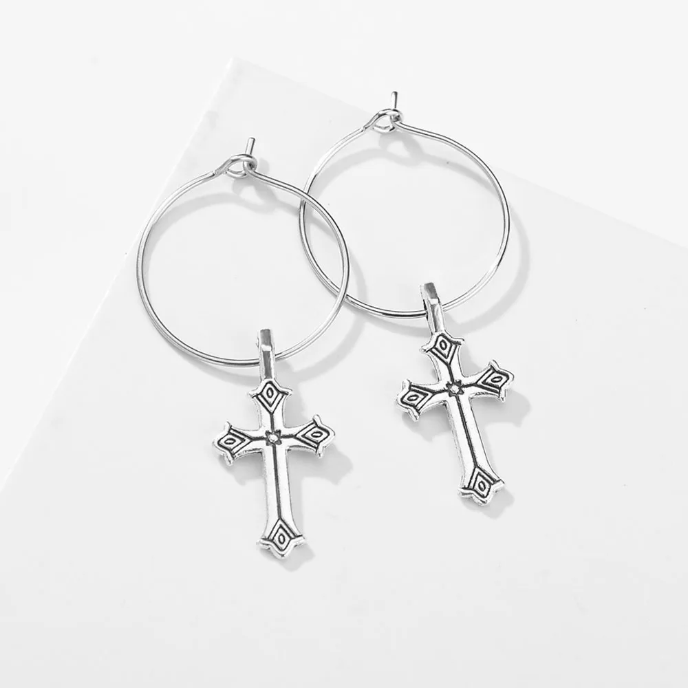 Женские серьги-подвески ручной работы корейский серебряный цвет - купить по