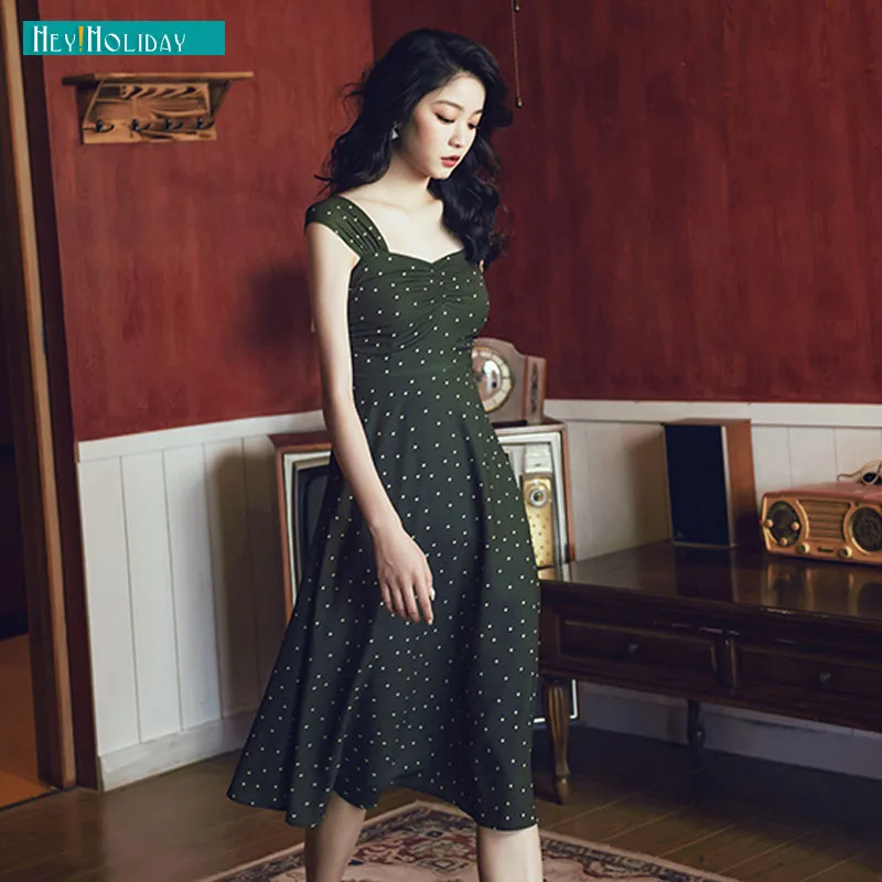 2019 летнее элегантное винтажное стильное темно зеленое праздничное пляжное
