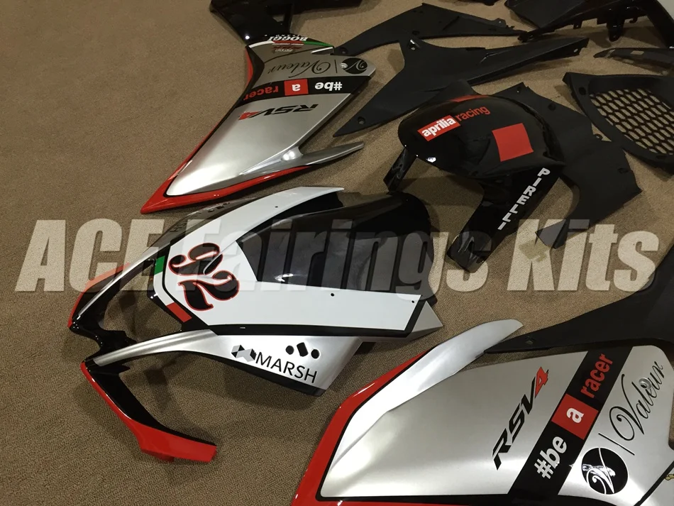 Новый набор обтекателей для литья под давлением ABS подходит Aprilia RSV4 1000 2009-2014 09 10 11 12
