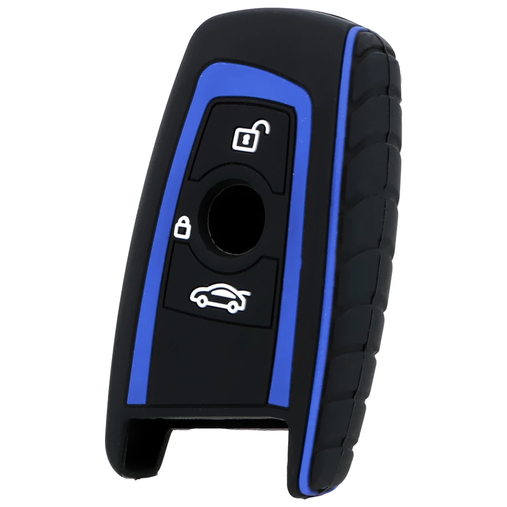 FORAUTO Чехол для автомобильного ключа чехол ключей силиконовый 3 кнопки резиновый