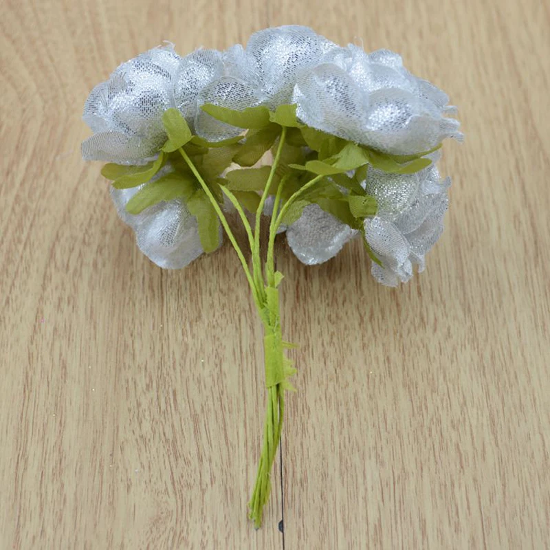 4 5 смхед 60 шт разноцветная винтажная роза из искусственного шелка Маленькие розы