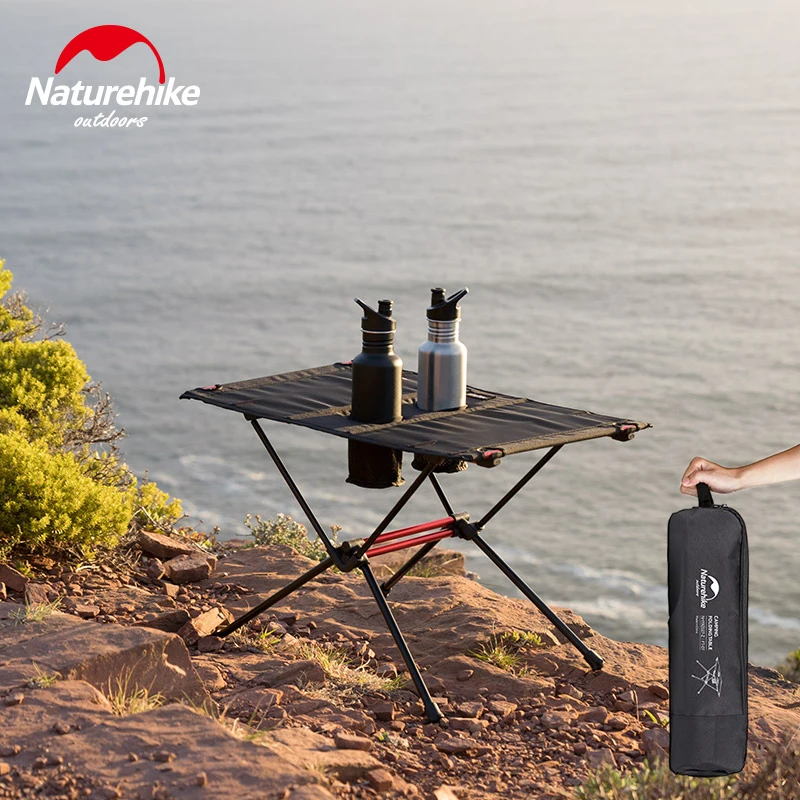 Легкий складной стол Naturehike с держателем для чашек портативный кемпинга