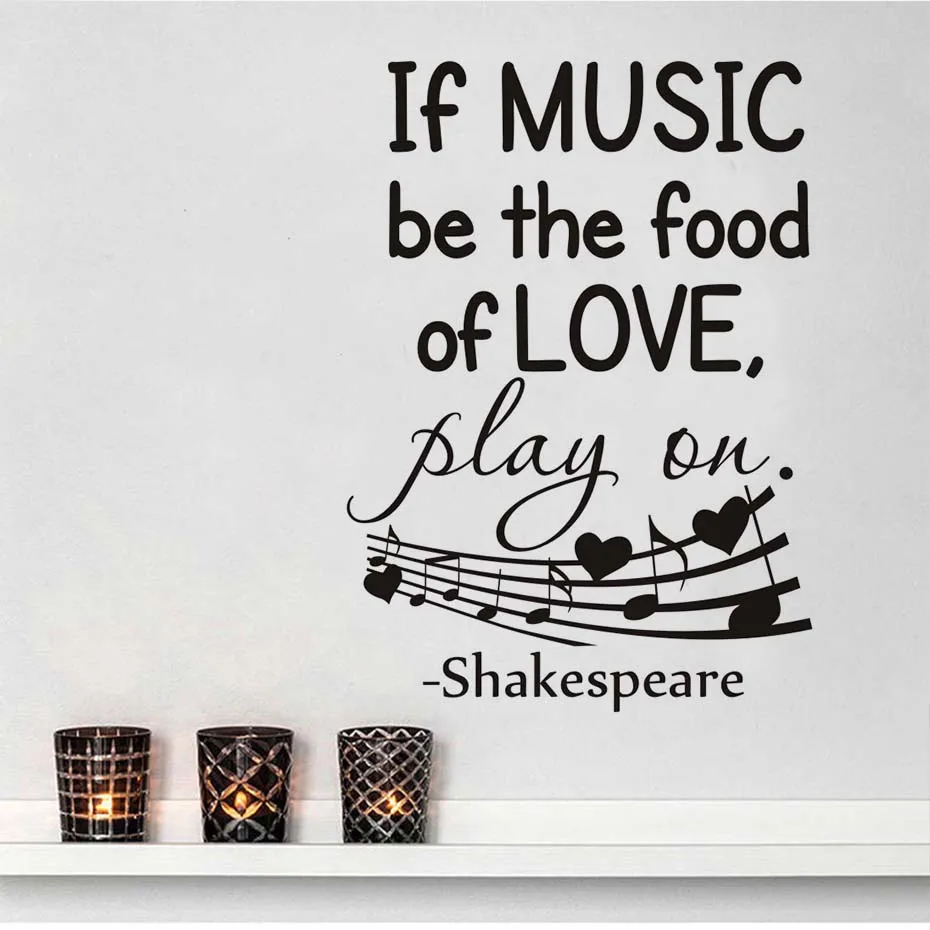 Наклейки на стену декоративные шекспиральные надписи для дома наклейки