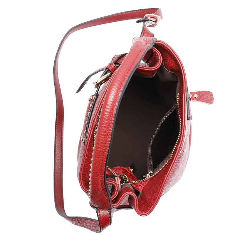 Женская сумка из натуральной кожи модные большие сумки через плечо для женщин на