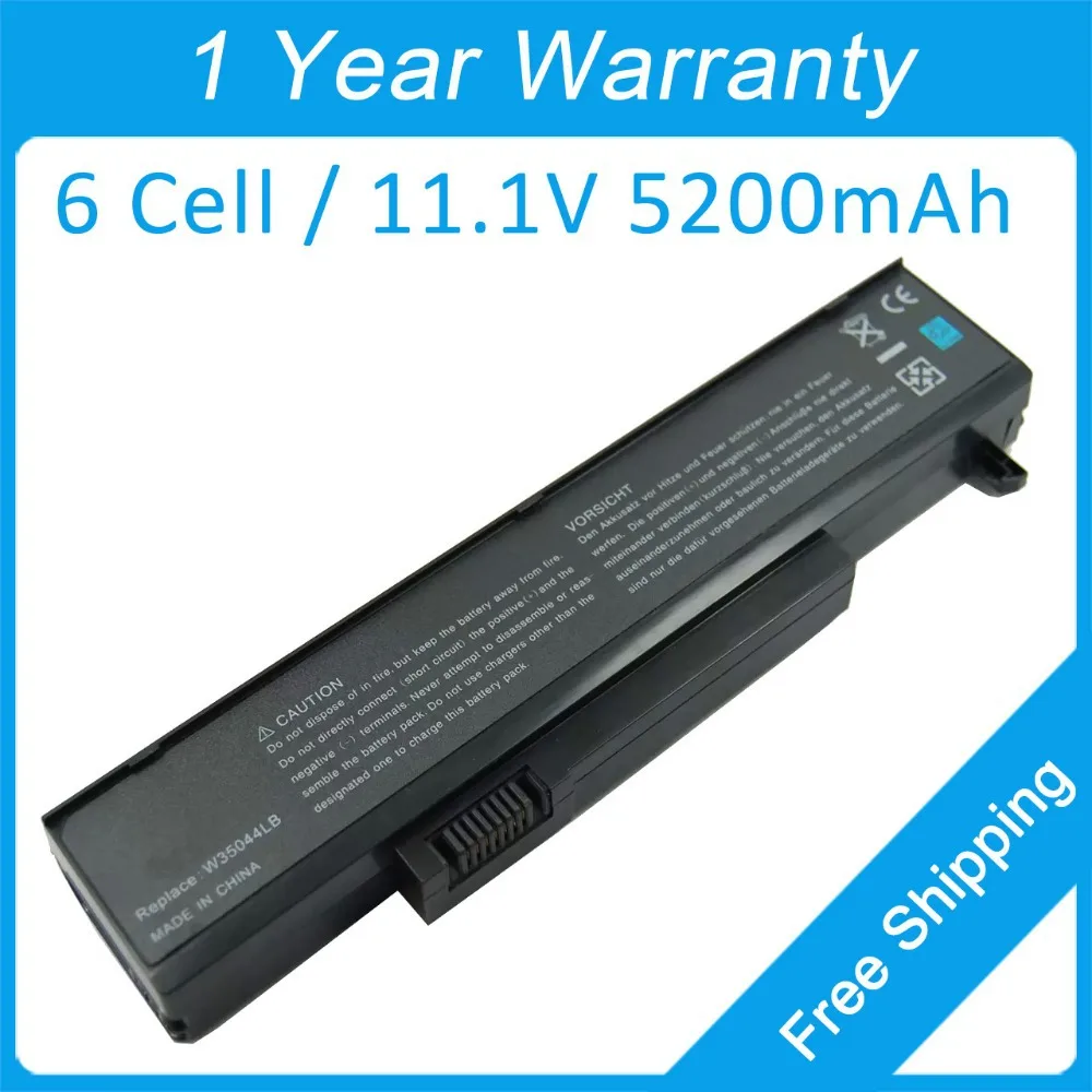 

New 6 cell laptop battery for gateway T-6817c T-1625 M-150 6501200 6501202 935C/T2270 DAK100440-011107L DAK100440-011805L