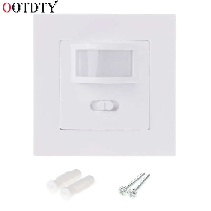 AC 110V - 240V PIR Сенсор ИК инфракрасный датчик движения светильник переключатель на