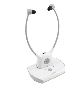 Горячая артистическим APH100 ТВ слуховой аппарат наушник Беспроводной 2 4G Hi Fi