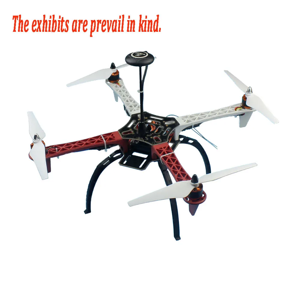 

_ Полный комплект радиоуправляемого дрона квадрокоптера самолета Kit 2,4G 6ch F450 V2 рамка GPS APM 2,8 Управление полетом Flysky F02192-Y передатчик