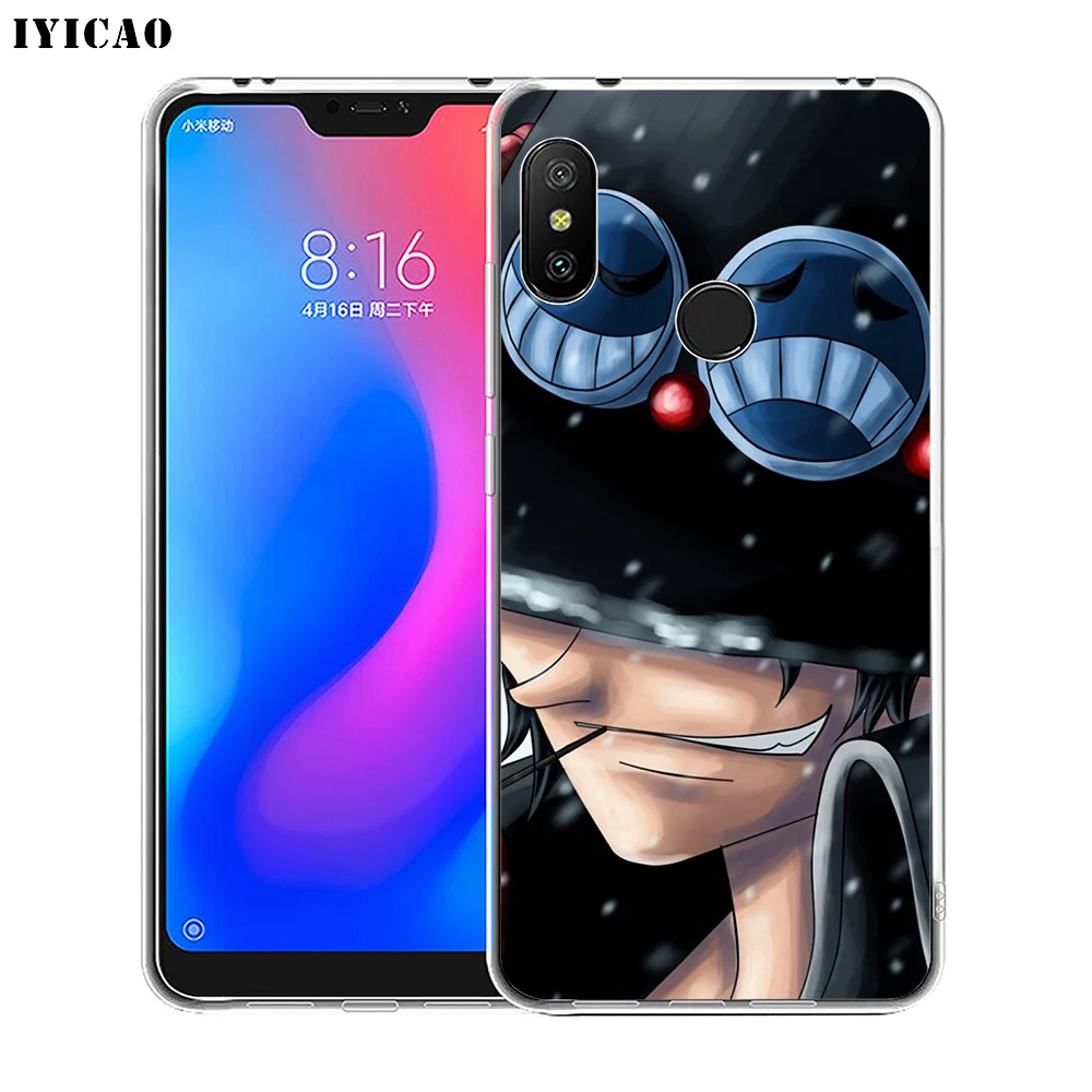 IYICAO One pice Sabo и ace Мягкий силиконовый чехол для телефона Xiaomi Redmi 4A 5A 6A Note 7 6 5 Pro Plus 4X Prime