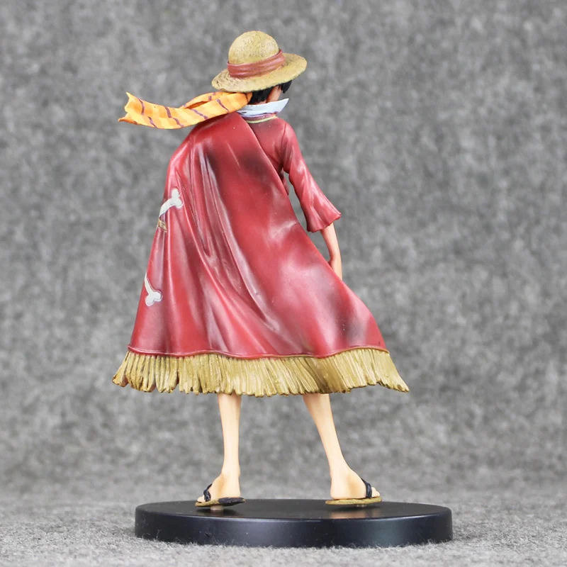 Фигурка Луффи DXF Grandline 15-я годовщина ПВХ экшн-фигурка аниме Коллекционная модель