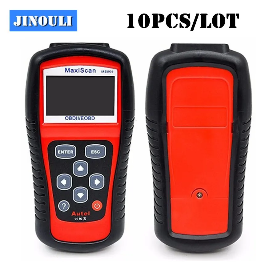 10 шт Наивысшее качество многофункциональная autel ms 509 код читателя obdii/eobd/obd2 maxiscan