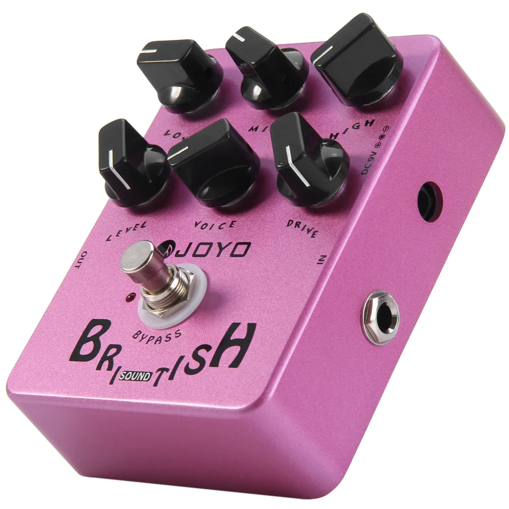 JOYO JF-16 электрическая гитарная педаль эффектов True Bypass дизайн Британский звук