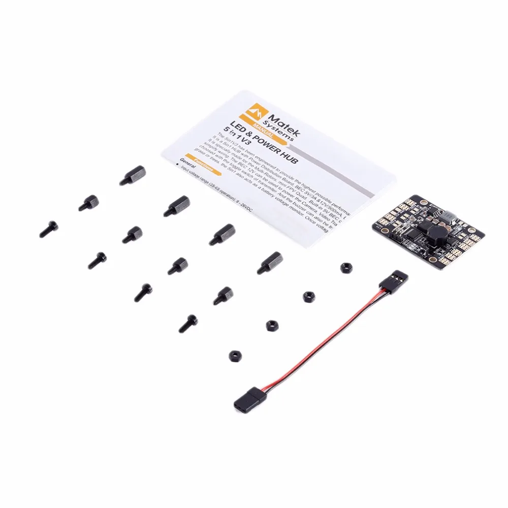 Матек системы 5 в 1 PDB V3 светодиодный &amp POWER HUB двойной BEC В/12 В контроллер KS01613 |