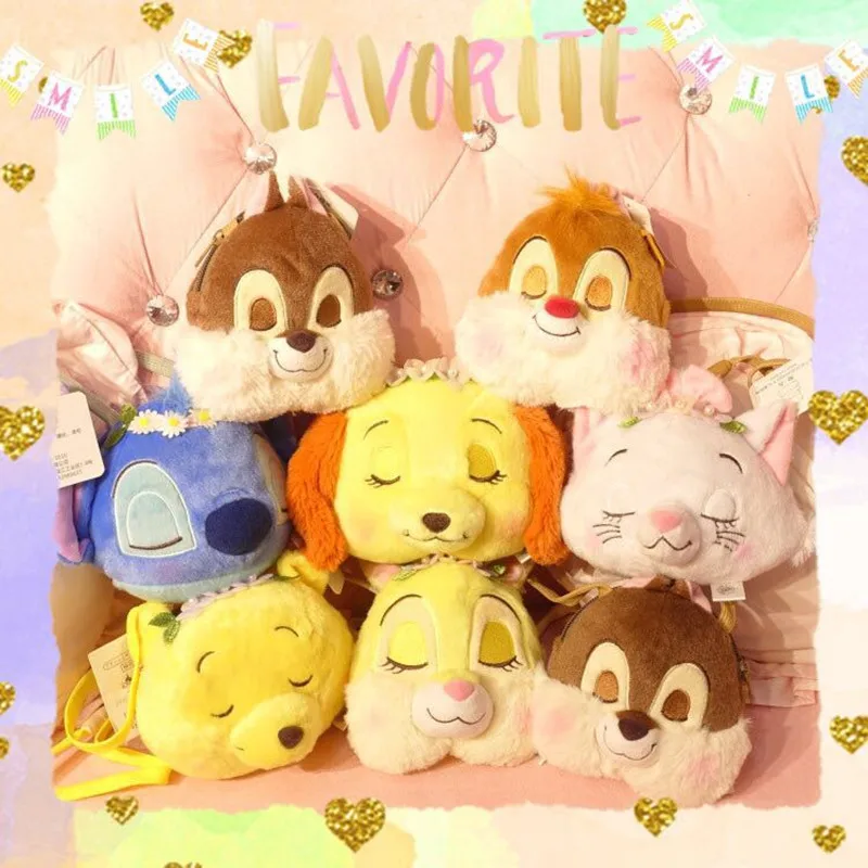 Disney картонная Винни стежка Marie Cat чип Дейл Плуто 18*18 см мини плюшевая кукла игрушка