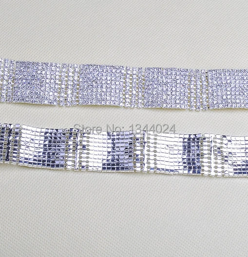 3CM 5 Yards Wide Luxury Full Crystal Density Curved Rhinestone Trims For Wedding | Дом и сад