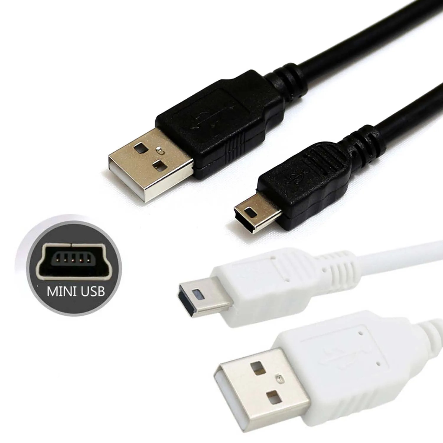 Cable de datos y cargador USB para AA Garmin Mio Navman TomTom...
