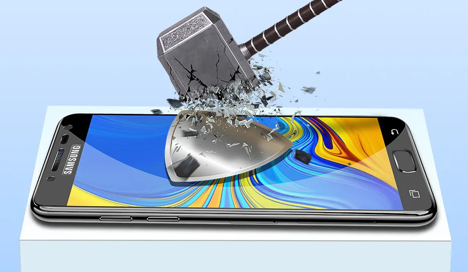 15D защита экрана закаленное стекло для samsung Galaxy J8 J6 J4 Plus для samsung J7 J5 J3 Защитная стеклянная пленка
