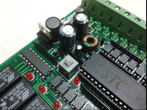 Быстрая бесплатная доставка PLC внутренняя промышленная плата управления 51 MCU FX1N 2N