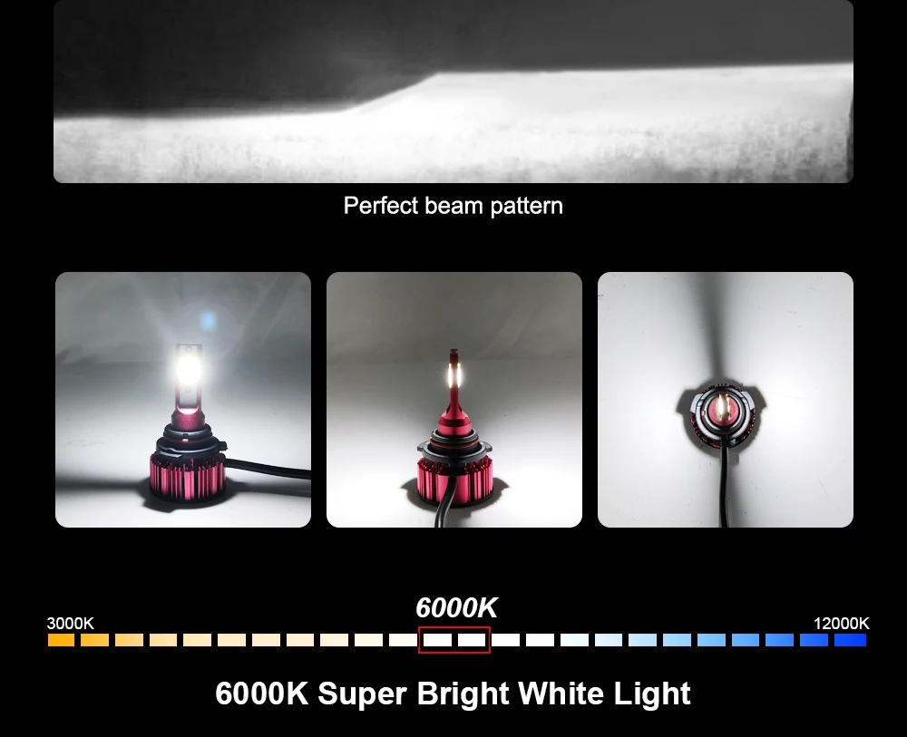 Roadsun Spotlight светодиодный H4 8000Lm автомобиля света COB Чип Авто Лампа H1 H8 фары 9005 HB3 6000 K 9006 HB4 H11 H7 светодиодный Лампа 12 V 80 Вт