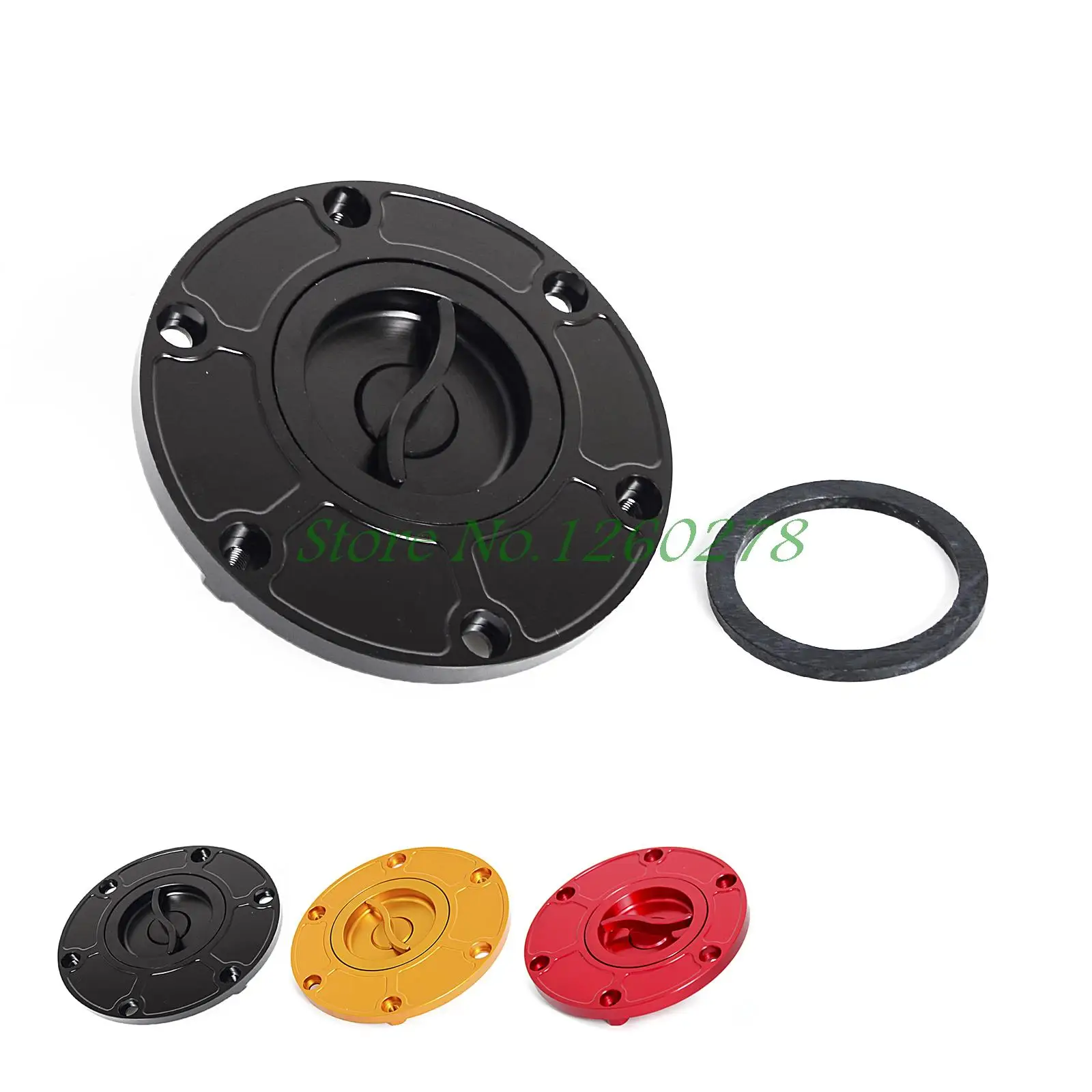 Keyless CNC алюминиевый топливный газовый бак Крышка для Triumph Daytona 600/650/T595 Tiger 800 800XC TT600All