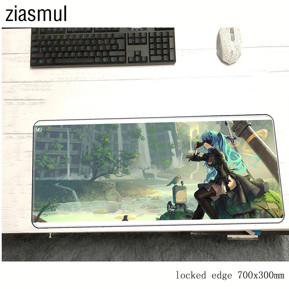 Коврик для мыши NieR Automata 700x300x3 мм коврик нетбука компьютерный locrkand игровой