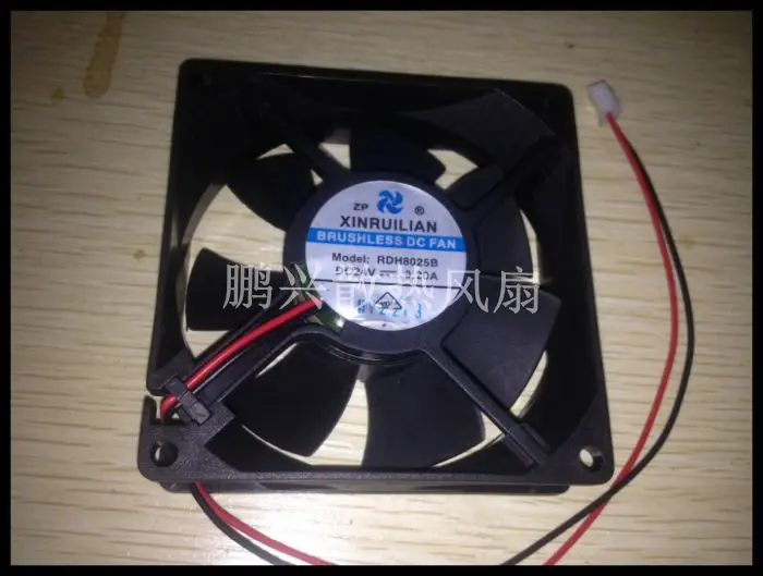 Новый бесшумный вентилятор RUILIAN SCIENCE RDH8025B 24V 0.20A с двойным шаром|ruilian science|fan 24v24v fan |