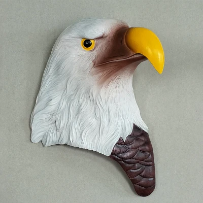 

Creative eagle head European animal head style wall hanging home living room wall three-dimensional decoration Crafts sculpture