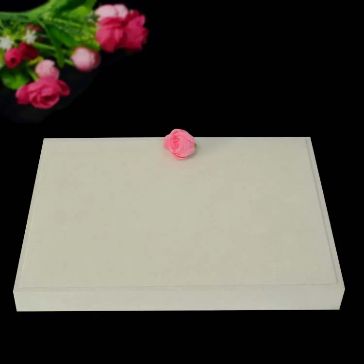 

New Beige Velvet Jewelry Display Shelf Set Showcase For Bracelet Pendant Necklace Jewellery Organizer Cases Stand 100*50*20cm