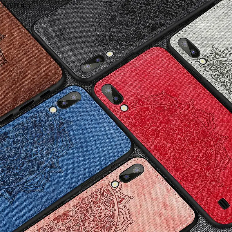 

For Samsung Galaxy M10 Case Silicone Rubber Shell Cloth Texture Phone Cover For Samsung Galaxy M10 Case for Samsung Galaxy M10
