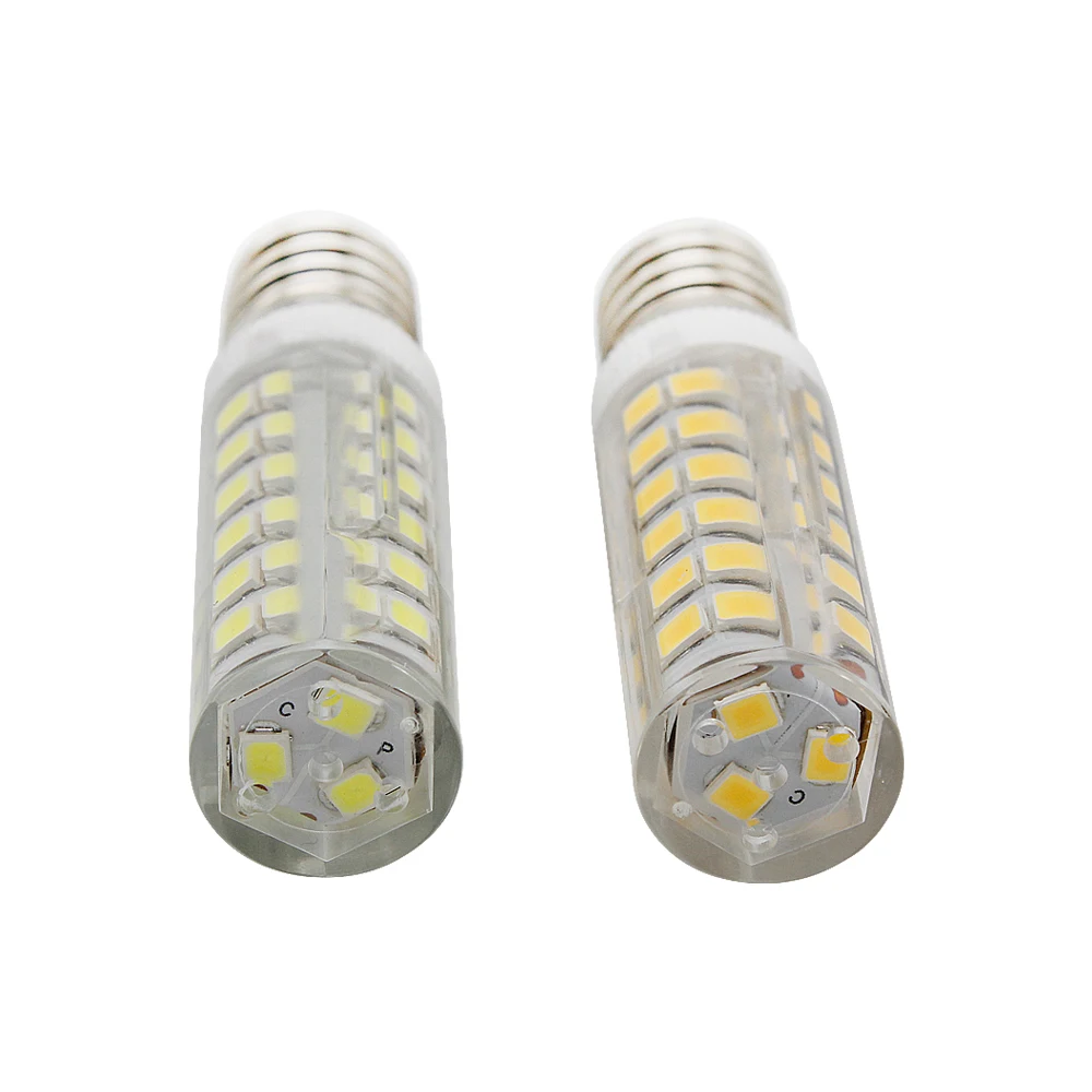 2017 Новинка E14 LED 5 Вт 75 светодиодов керамическая Хрустальная Светодиодная лампа