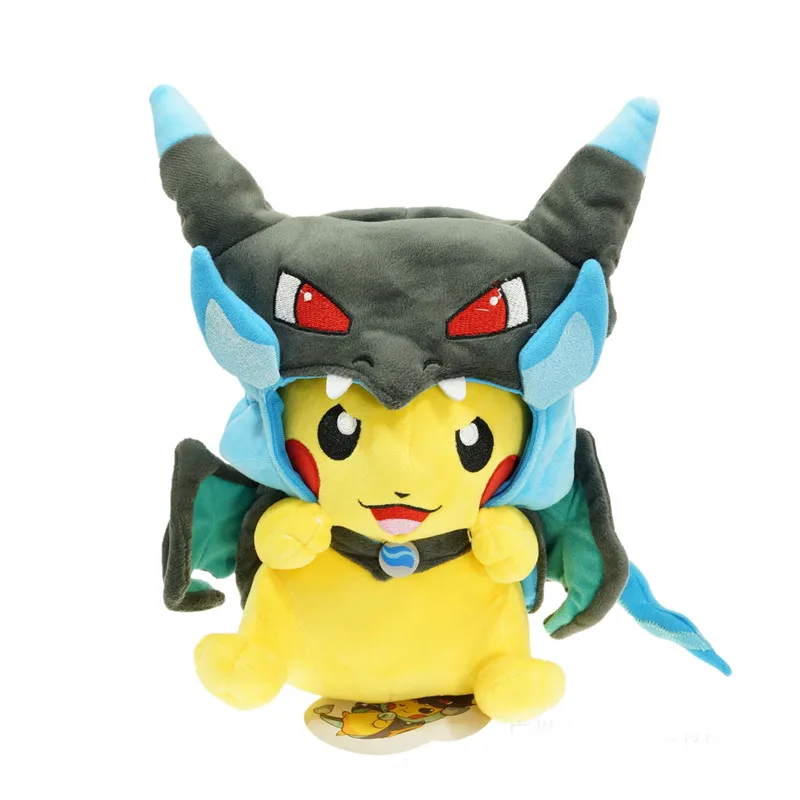 NO1 Мультфильм Gyarados косплей Пикачу Peluche Mega Charizard хлопок мягкие животные куклы детские плюшевые игрушки детские рождественские подарки - Цвет: NO1