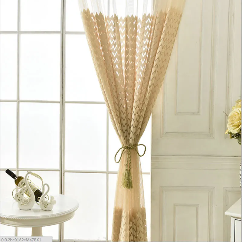 Оконные прозрачные Занавески ткань кухонная пряжа органза вуаль роскошные