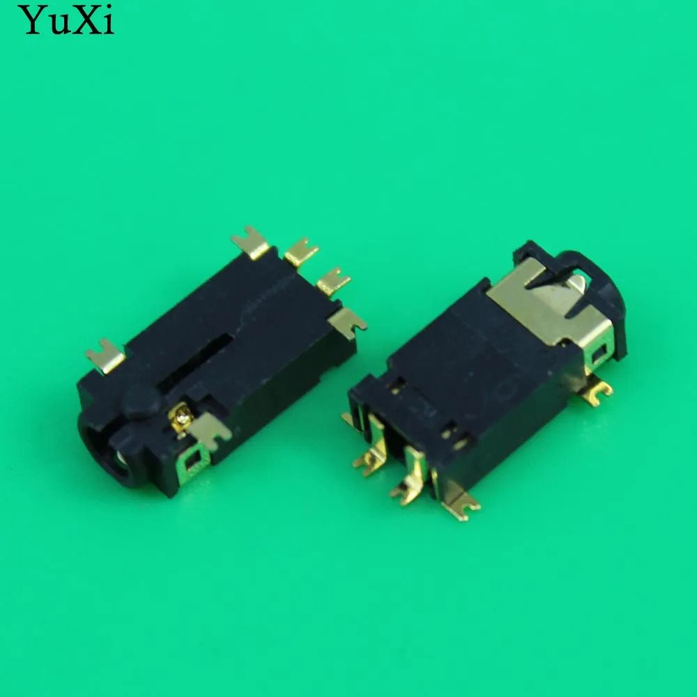 Аудио разъем YuXi 2 5 мм 6 фиксированных ножек SMT для наушников подходит планшетов mp3