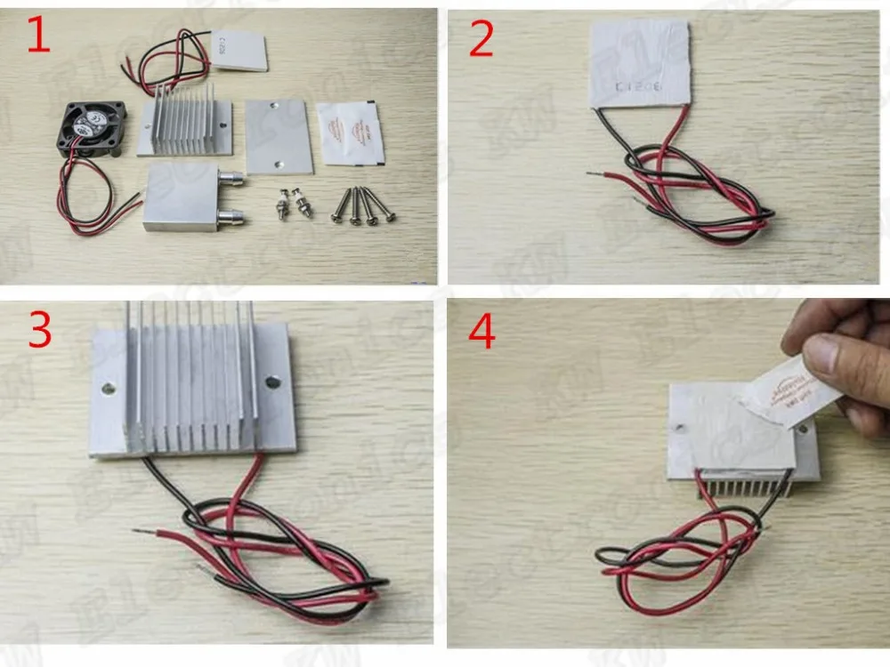 DIY наборы термоэлектрический Пельтье холодильная система охлаждения +