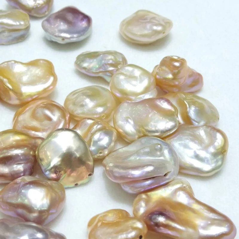 1pcs Natural Freshwater Pearls Irregular Shape DIY For Jewelry Making 9-18 Mm Necklace Bracelet Accessories Material | Украшения и