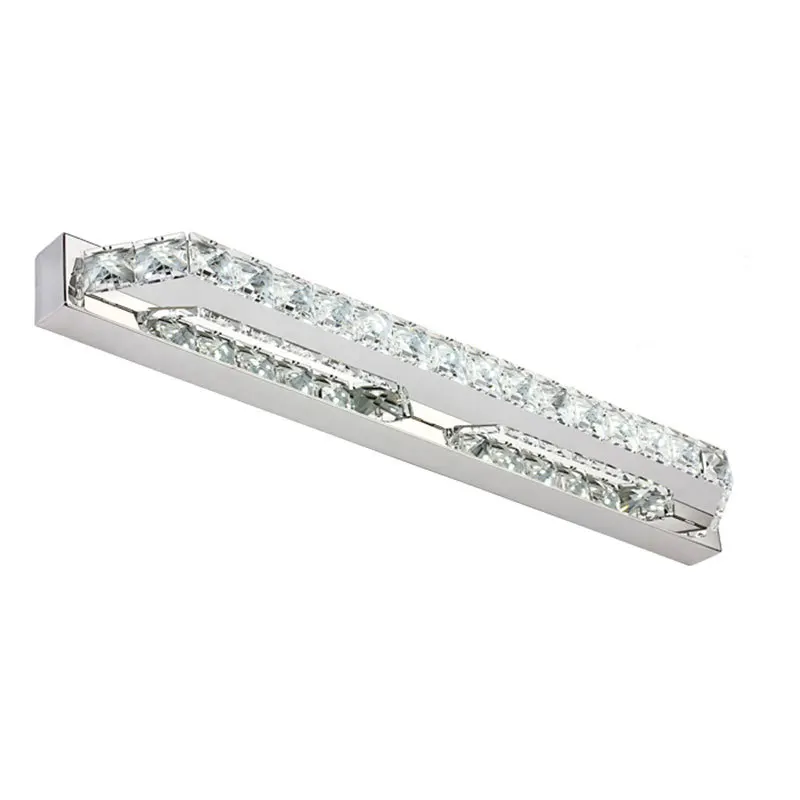 Освещение 23 Вт 87 см длинное основание из нержавеющей стали LED 2835 кристаллический кристалл свет для дома